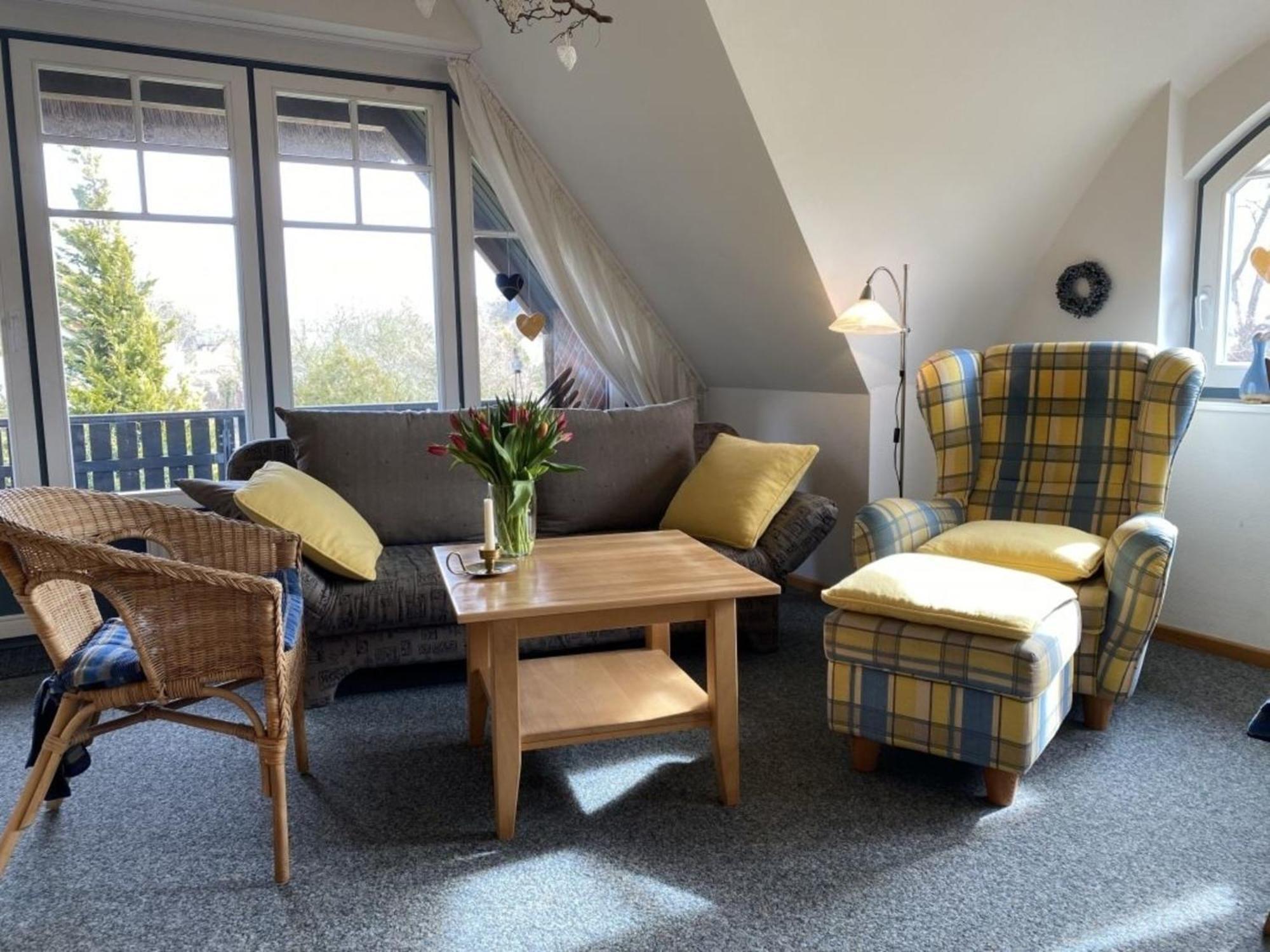 Ferienwohnung Nr 02 OG Spitzboden Born Exterior foto